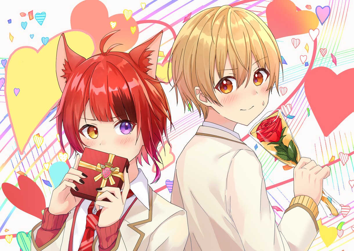 サムネイルイラスト、MVイラスト制作いたします 絵柄寄せ可能！歌ってみた、CDアートワーク、その他一枚絵 イメージ1