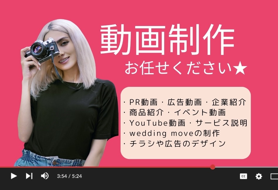 動画制作★さまざまなジャンルお受けいたします 低コストで高クオリティをお届けします！ イメージ1