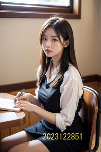 AIで作成した教室で勉強する女子高生写真販売します 実写では撮影、商用利用が難しい教室で勉強する女子高生写真販売 イメージ2