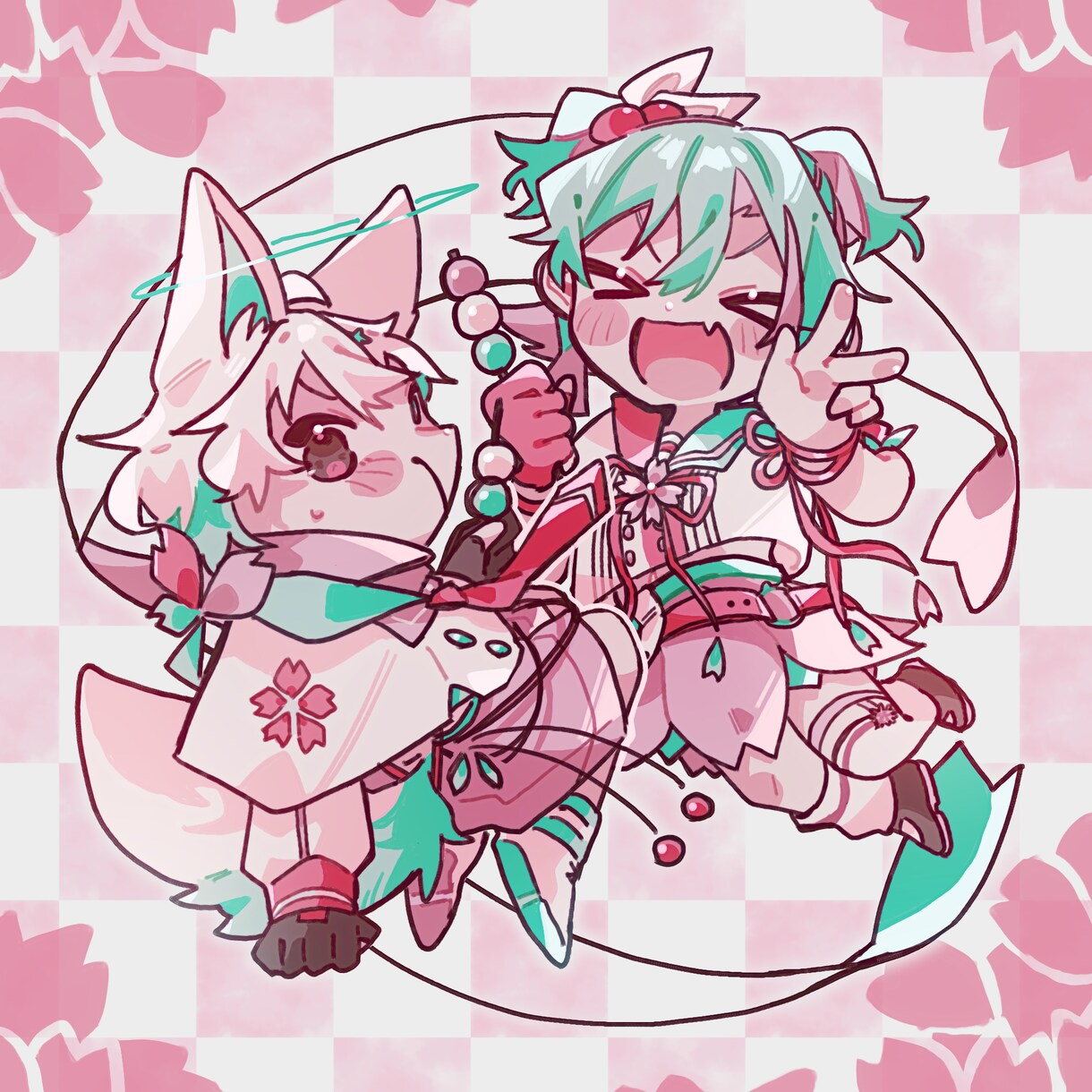 ミニキャラ/SDイラスト作成いたします ポップでかわいいかっこいいイラストをあなたに！ イメージ4