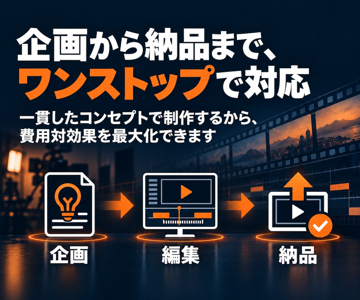 広告動画・PR動画・アニメーション動画制作します 企画から制作まで丸ごと。30秒動画が一律5万円 イメージ3