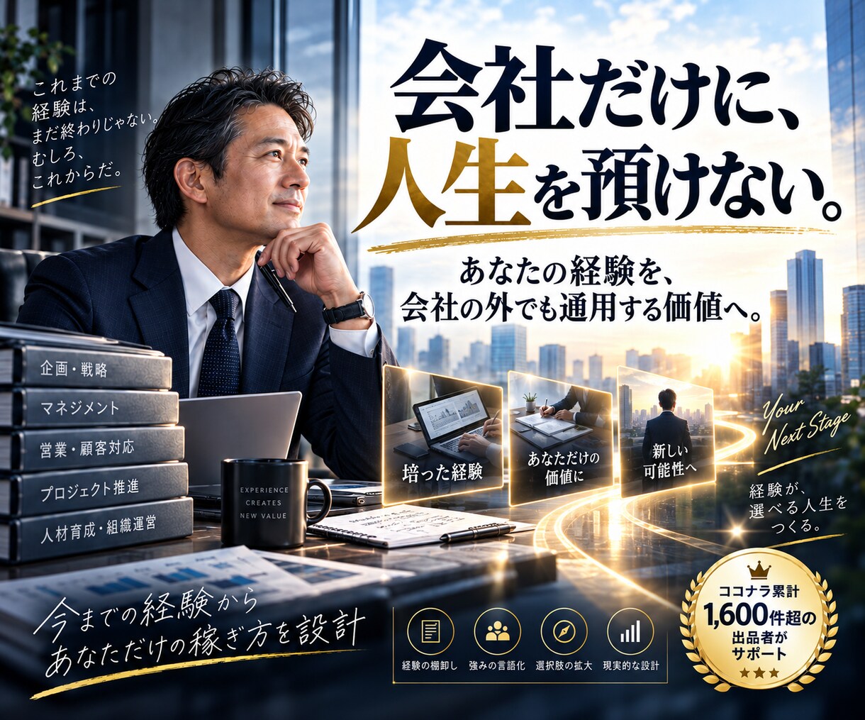 あなただから作れるオリジナルサービスを設計します 市場・競合まで調べて、売れる形まで一式設計 イメージ1
