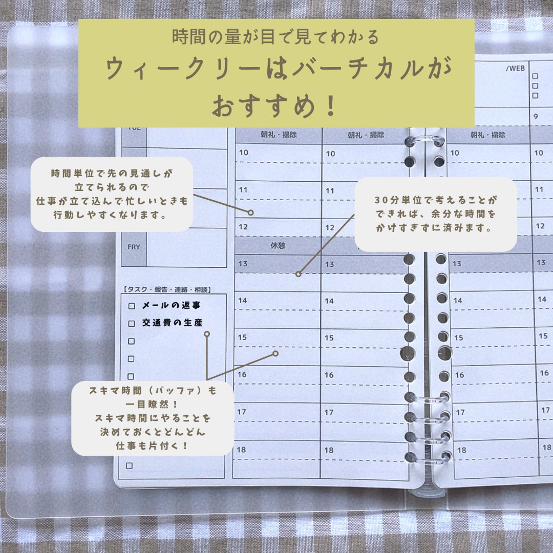 自分だけのビジネス手帳！リフィルを作成します あなたのお仕事に合わせ、世界で1つだけの手帳づくりを致します イメージ2
