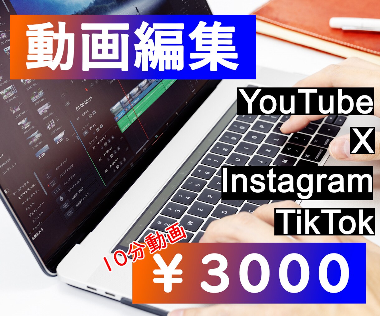 丸投げOK！『動画編集』承ります 希望イメージに合った動画編集を！ イメージ1