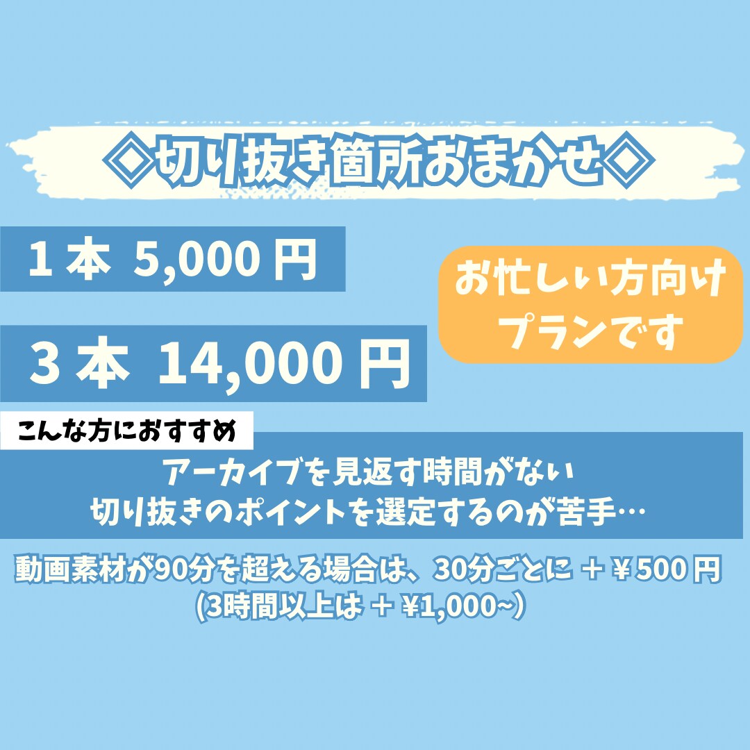 Vtuber向け✨切り抜きショート動画作ります 切り抜き箇所お任せOK！視聴者目線で切り抜きます。 イメージ3