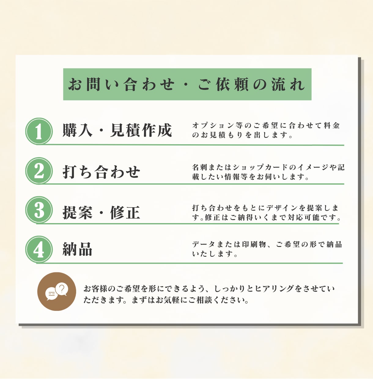 第一印象を決める、名刺・ショップカードを作成します あなたの理想のイメージを形に。名刺・ショップカードデザイン イメージ5