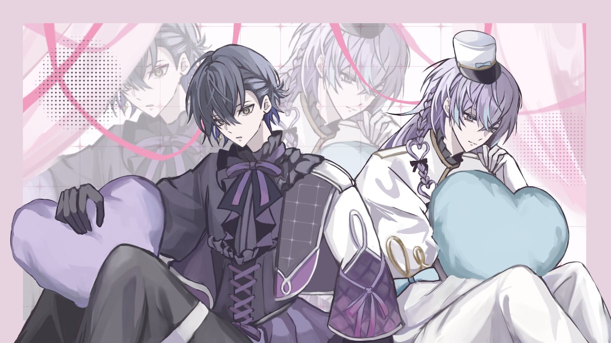 キャラデザ、サムネ、グッズ用イラストなど制作します ご希望に併せたイラストを制作させていただきます！ イメージ2