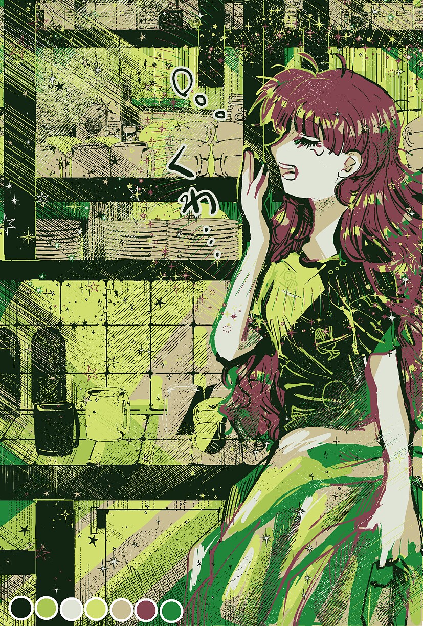 簡易背景ありの人物イラストを描かせていただきます 自分の作品の二次やサイト使用やゲームスチル使用にどうぞ！ イメージ8