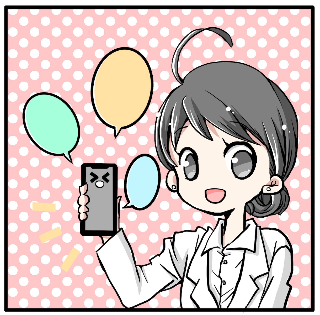 商用OK★可愛いイラスト漫画描きます ブログ・広告・動画・Webなどにお使いいただけます イメージ2