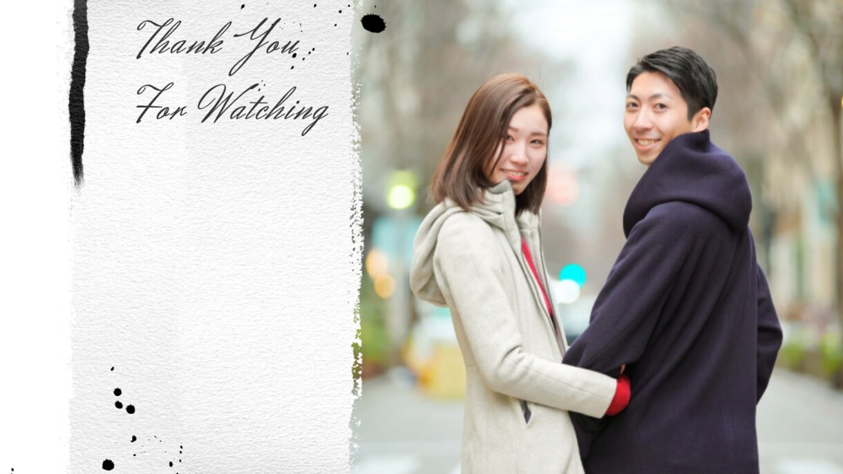 暖かい結婚式プロフィールムービー作ります 披露宴でお2人の良さを最大限表現します！ イメージ4
