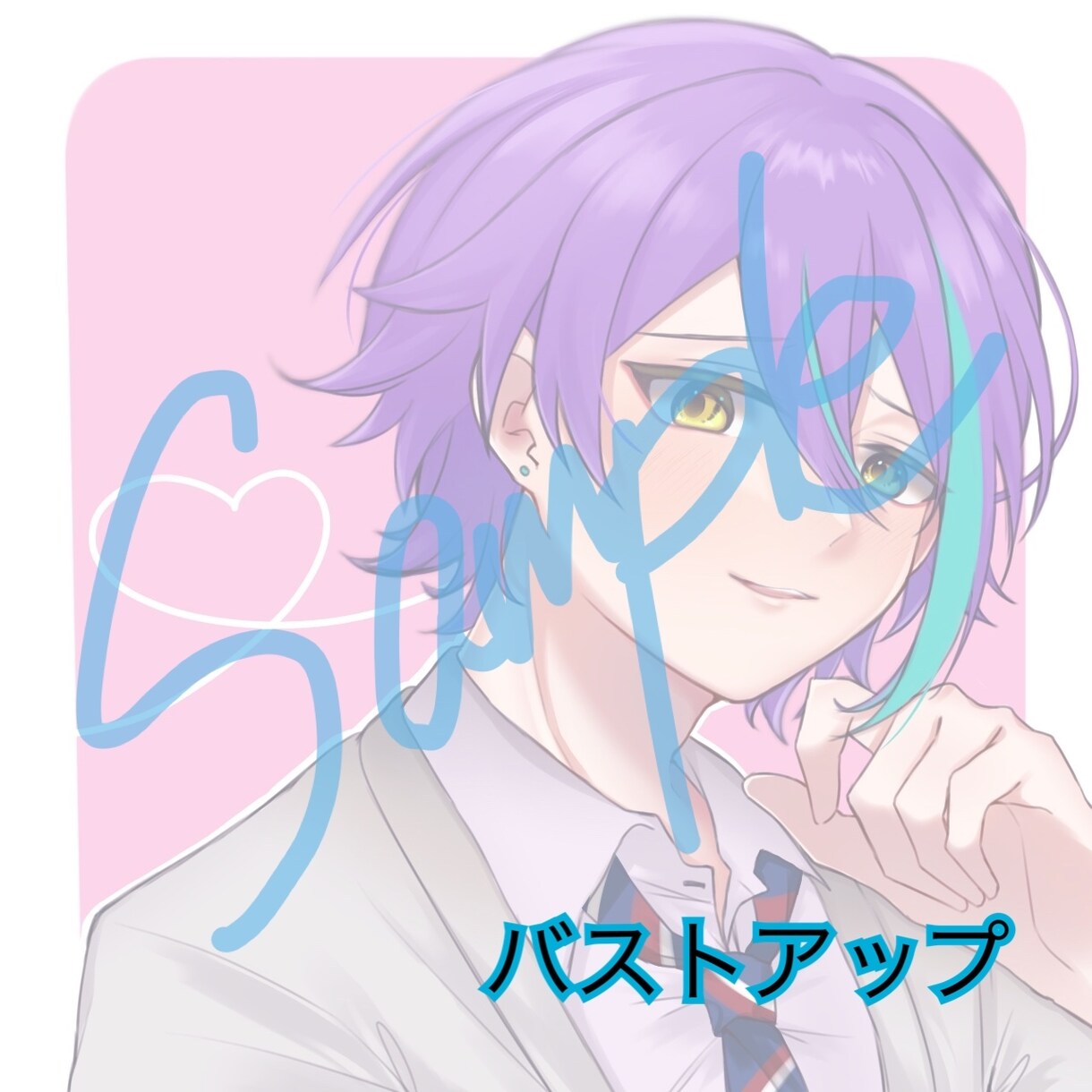 イラスト、アイコン、ヘッダーなどの制作をします 可愛い系、カッコイイ系どちらも対応してます！！ イメージ3