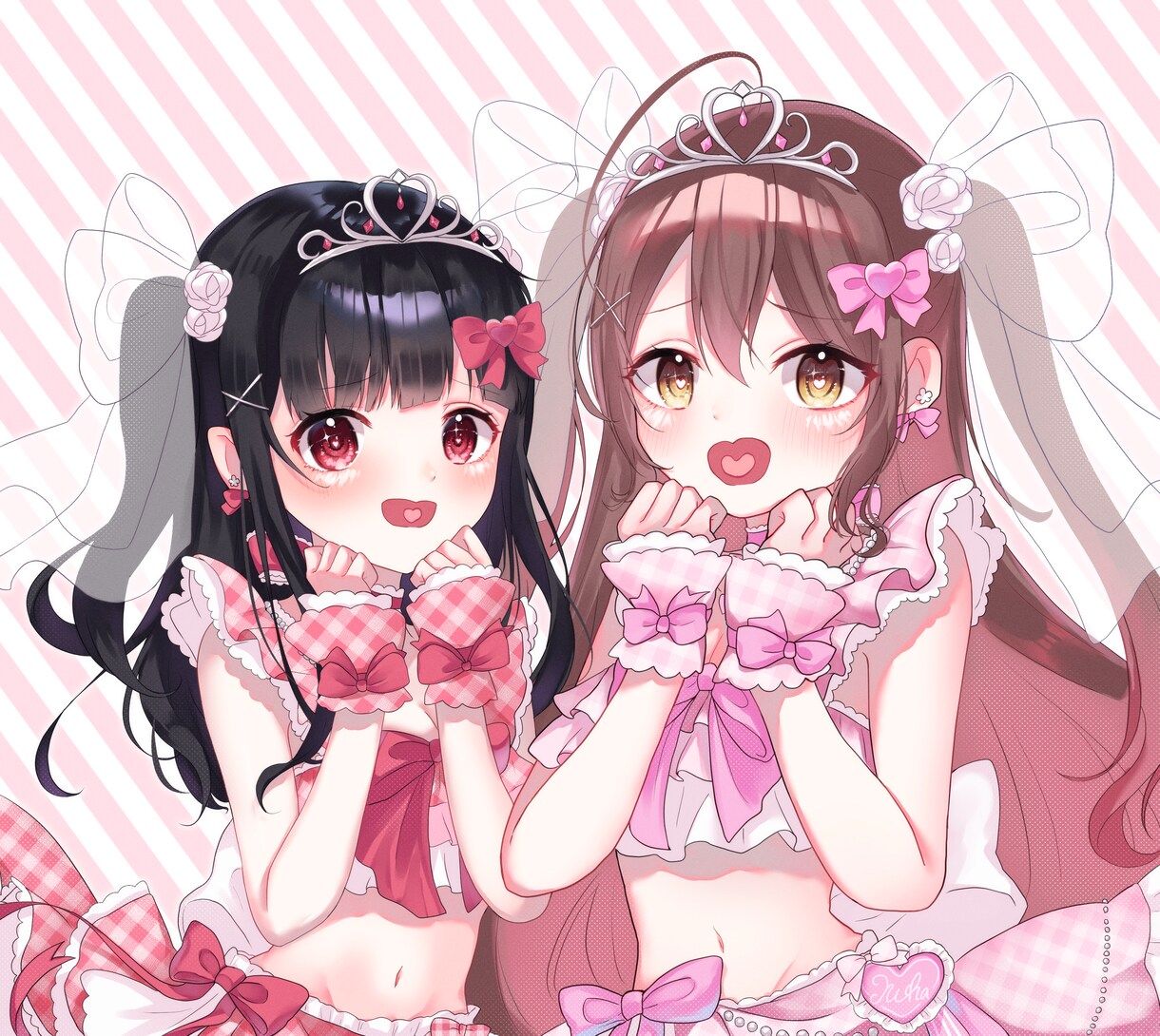主視点の魅力的なキャラクターイラスト描きます こちらへ向けてくるふとした表情が魅力的なイラスト制作致します イメージ1