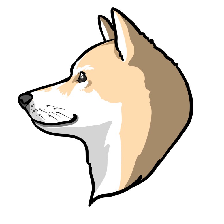 犬の横顔を描きます 即日納品!高クオリティ!うちの子イラストオーダー！アイコンに イメージ6