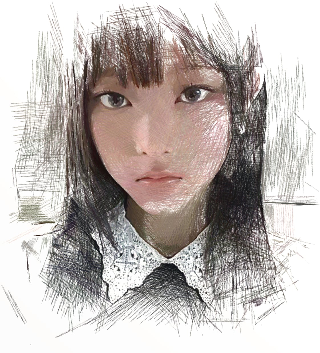 写真に忠実で優しいタッチの肖像画を描きます インスタフォロワー20万人超えのアーティストが直接お取引き！ イメージ5