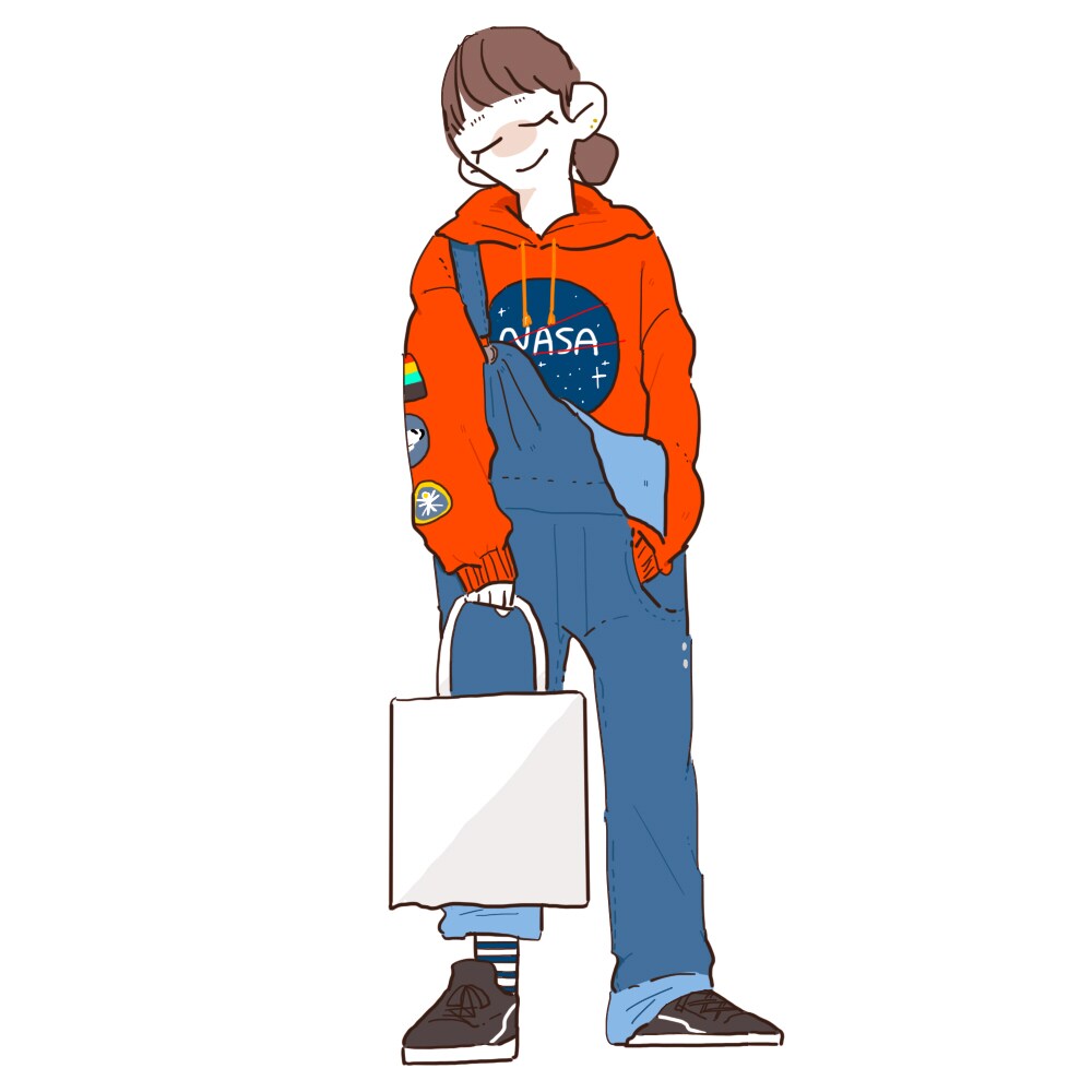 オシャレなアイコンを描きます あなたのお気に入りのお洋服をイラストにさせてください！ イメージ4