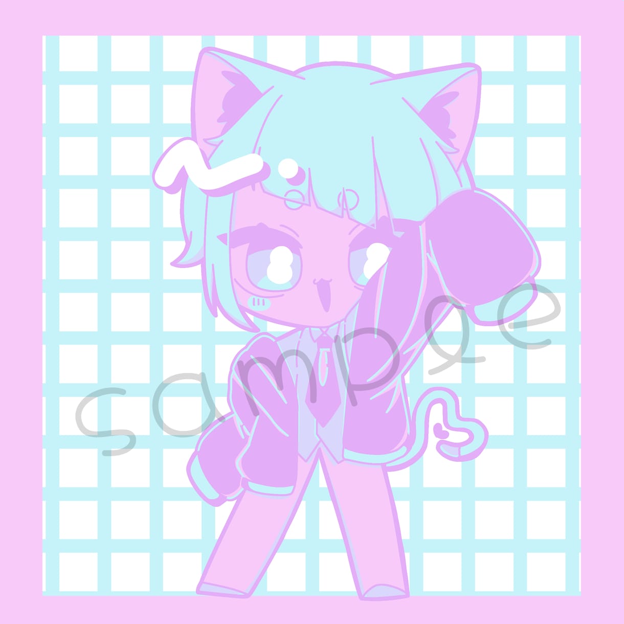 カラフルで可愛いイラストお描きします 最低4色からイラストお描きします！！ イメージ1