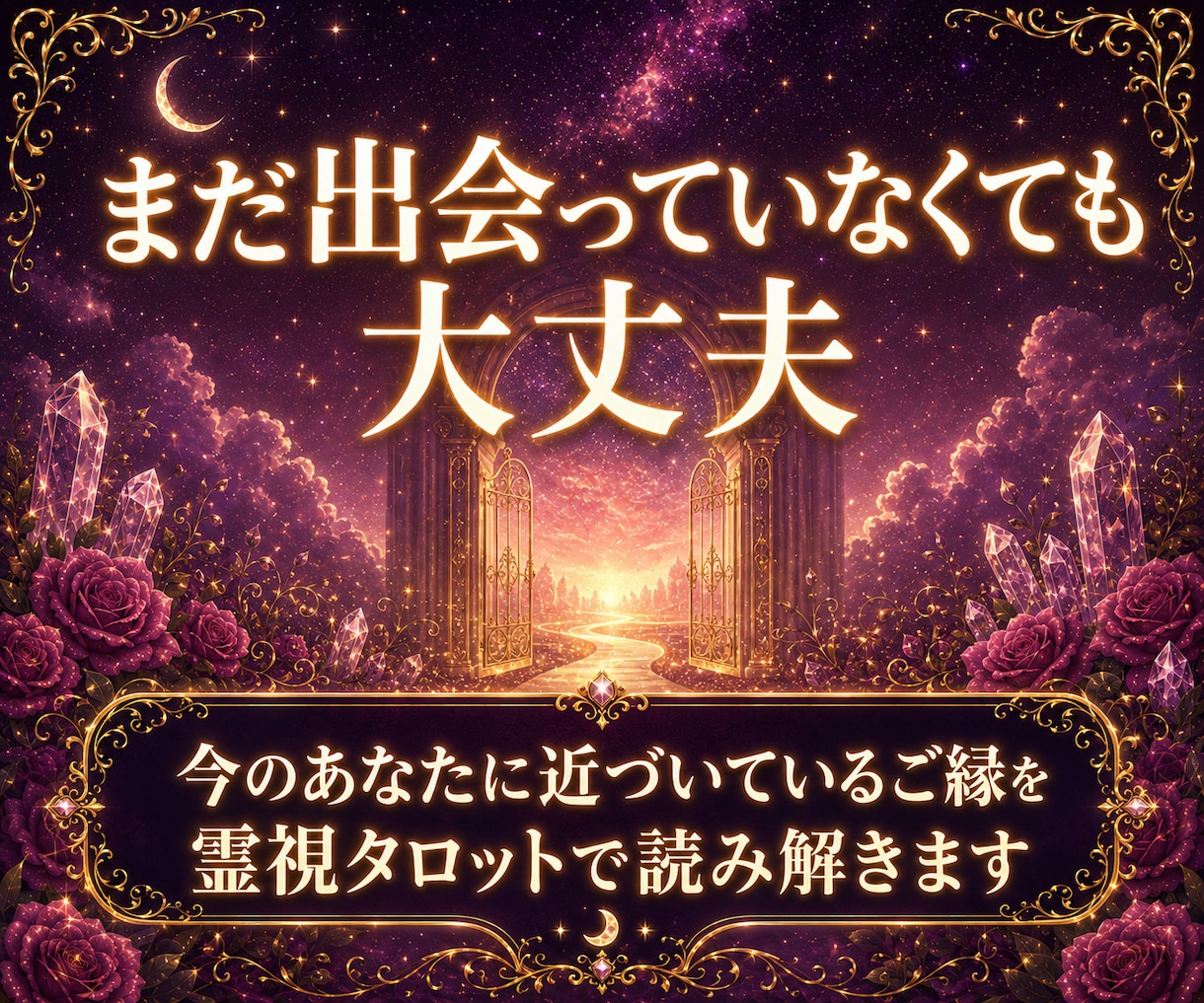 運命の人｜次の恋と出会う時期を霊視タロット占います 未来の恋人の特徴・出会い方・恋が始まる可能性を読み解きます イメージ3