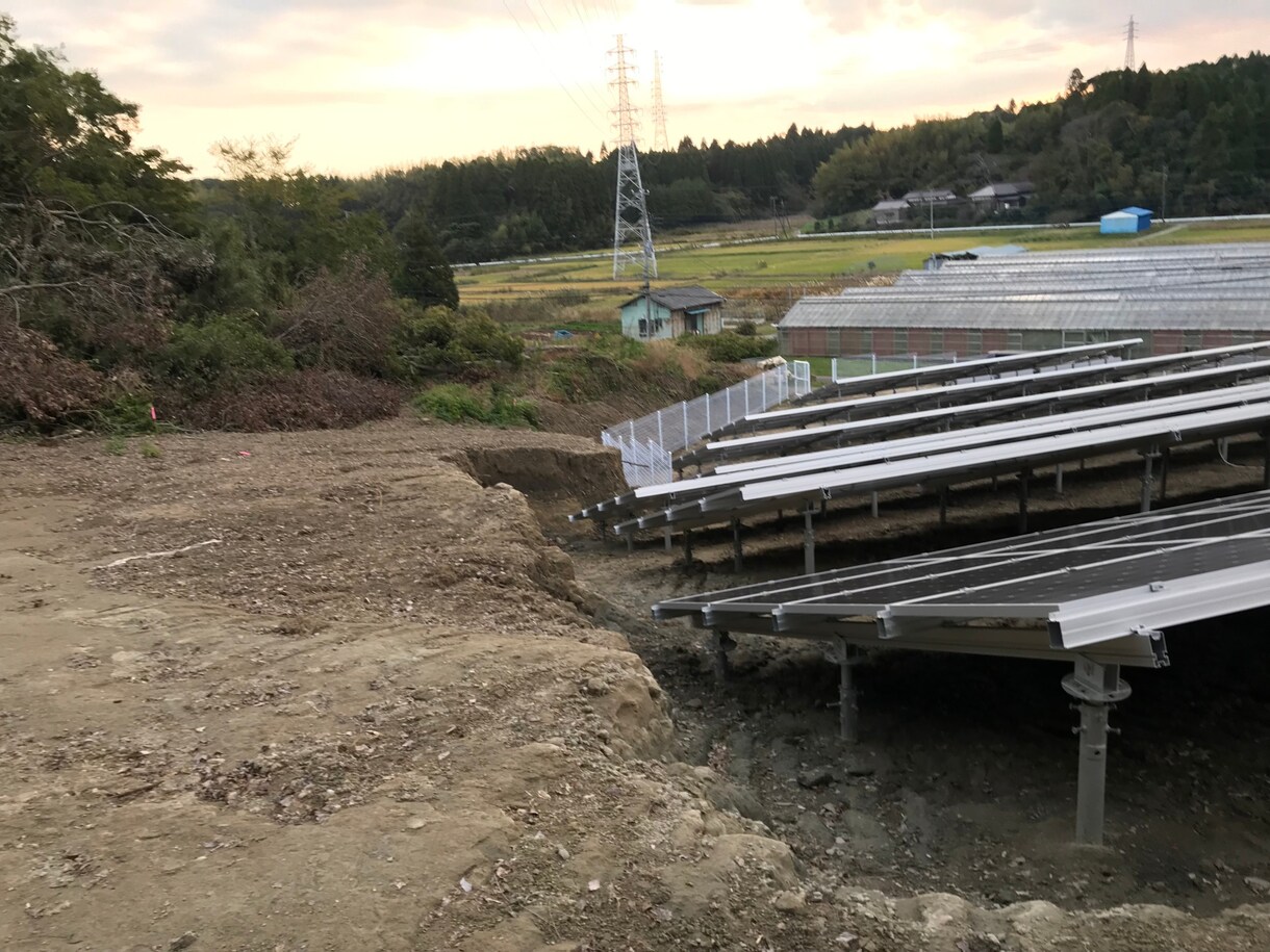 産業用低圧太陽光発電所の除草作業を行います 年3回、都度写真報告付きなので安心です イメージ10
