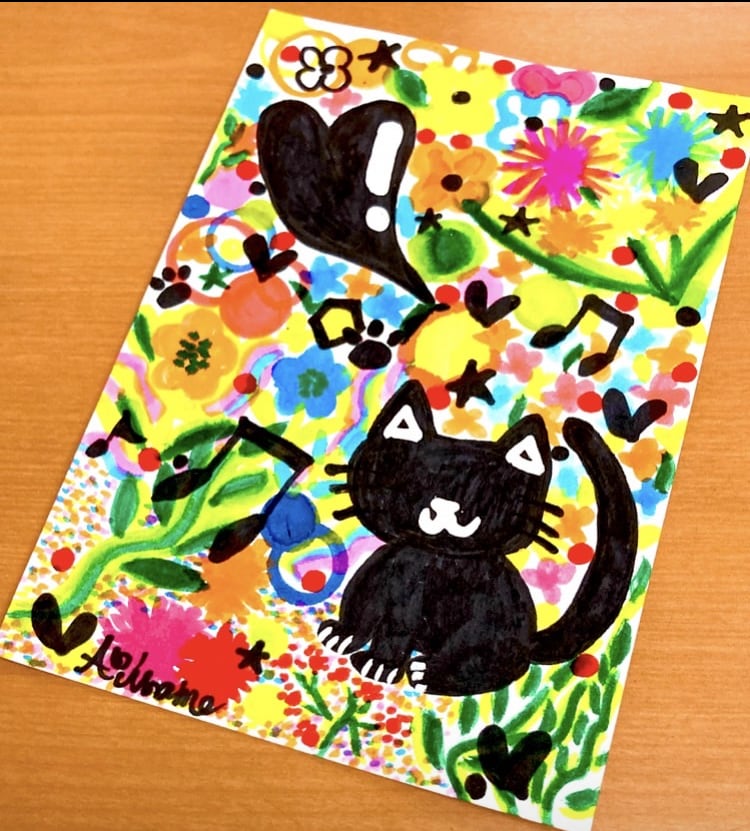 海、波、猫、癒しの絵を描きます あなたの癒しのお手伝い♡心癒される絵を描きます イメージ3