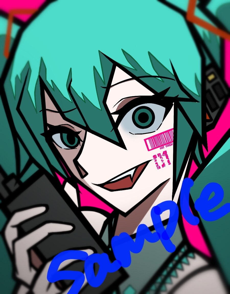SNS用アイコン、バストアップイラストを描きます アニメ塗りのオリキャラなどどうでしょうか〜！ イメージ3