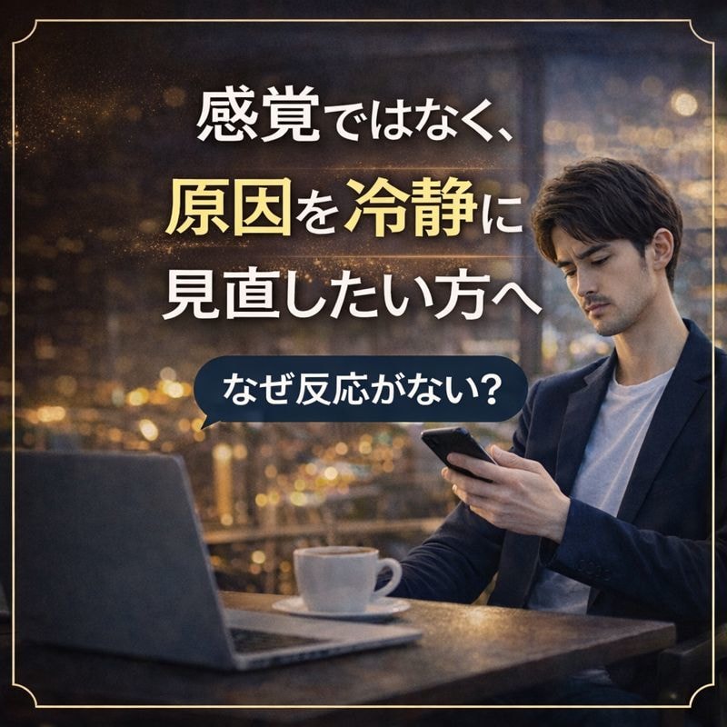 マチアプのいいねが少ない理由を客観的に整理します 感覚ではなく、原因を冷静に見直したい方へ【恋活×婚活】 イメージ2