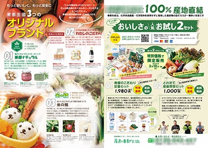 A4片面チラシから頁物パンフまでデザインします デザイナー歴30年。企業案内・リーフレットをご提供 イメージ6