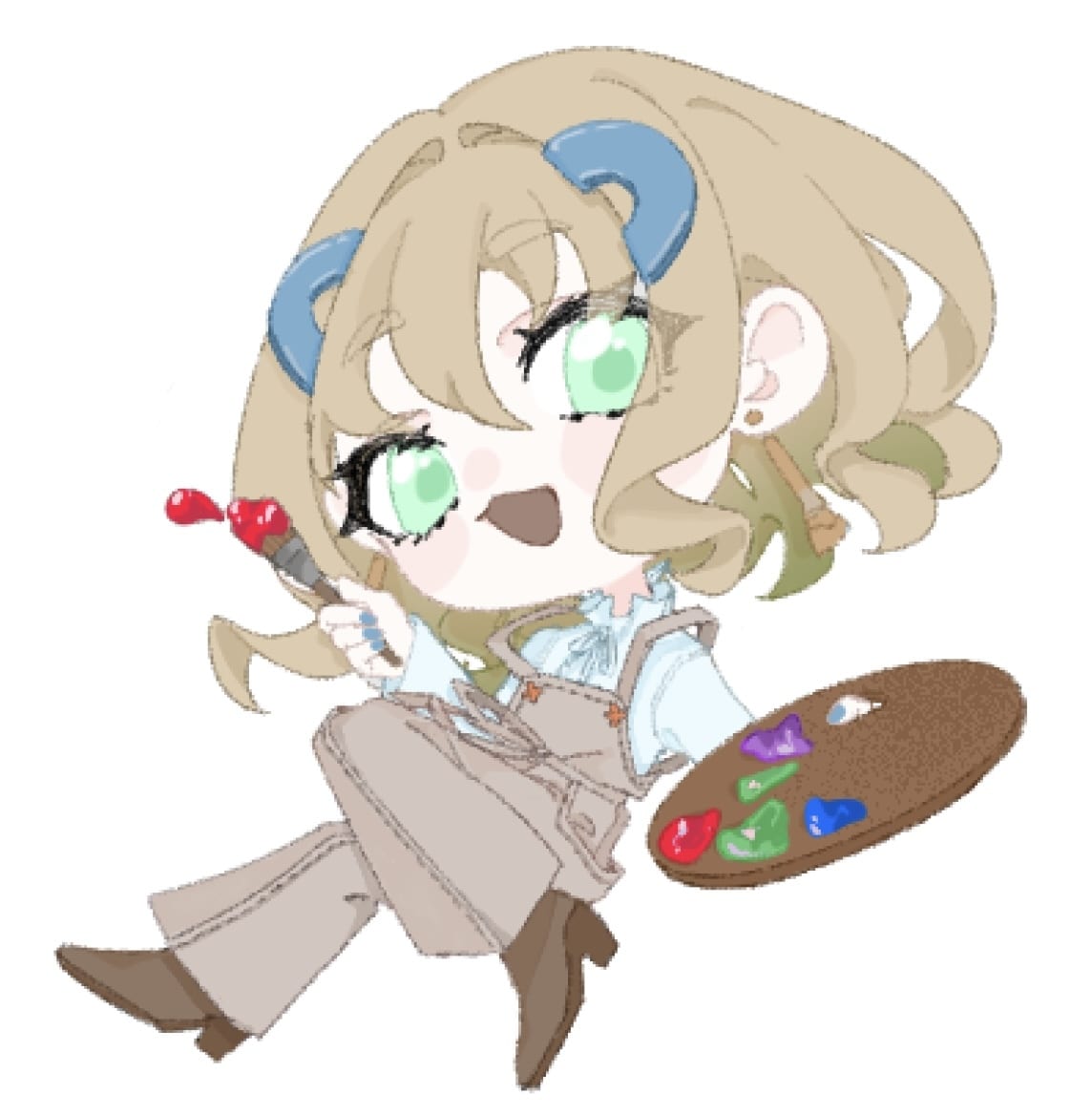 可愛い女の子のイラストを描きます かわいいキャラを求めるあなたに！ イメージ2