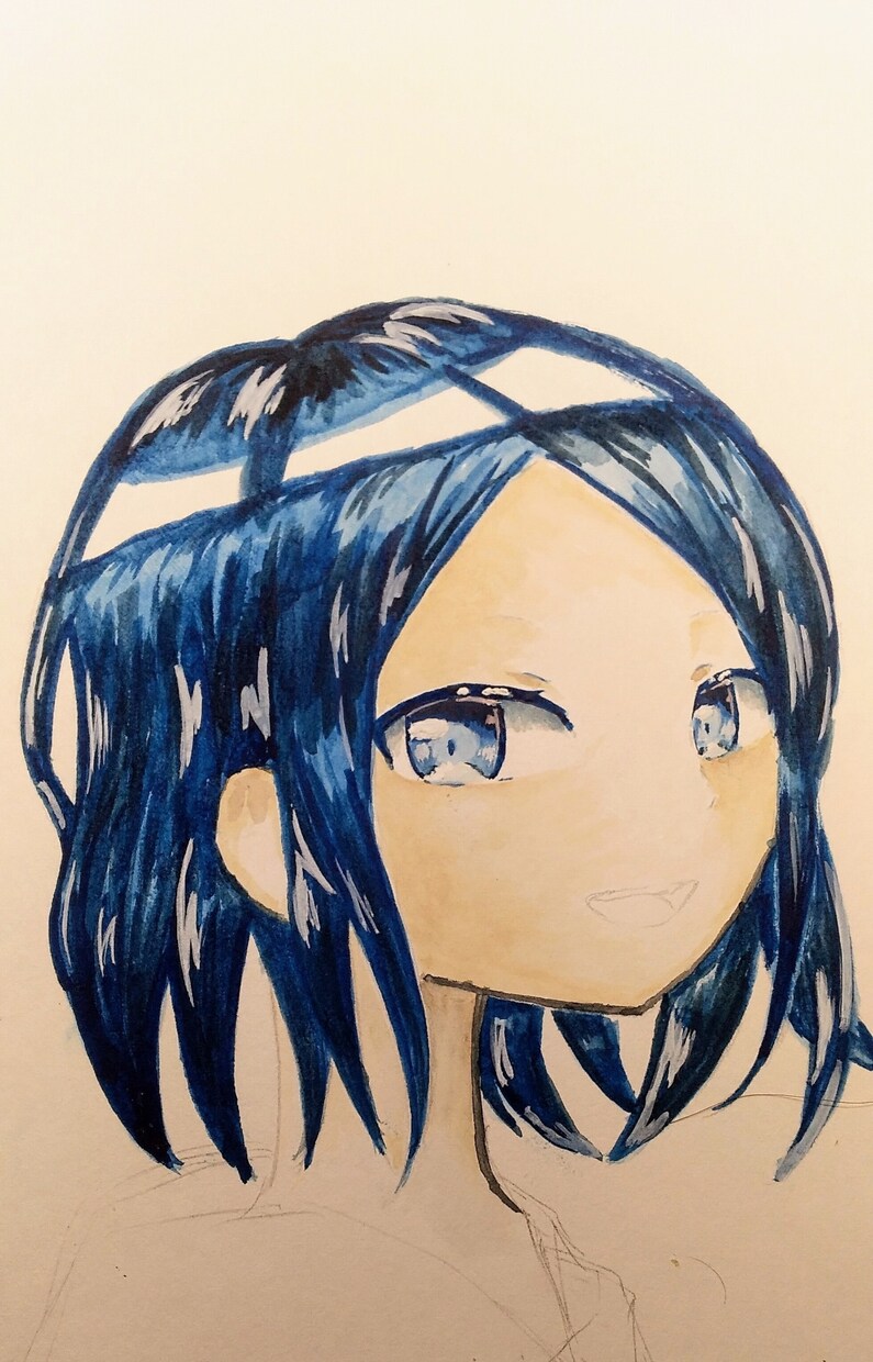 絵画のようなアナログのイラストを描きます 実際に1から色彩までイラストを制作します。 イメージ3