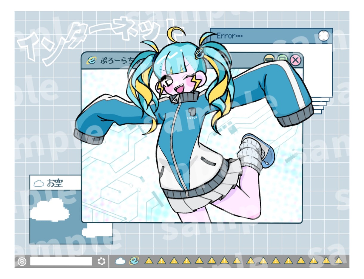 記念グッズイラスト描きます コンカフェキャストの方の生誕、周年、卒業記念などに♪ イメージ6