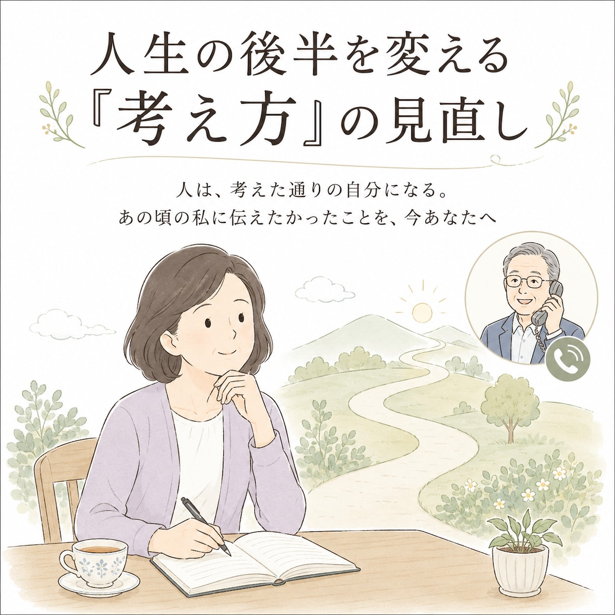 人生の後半を変える「考え方」を見直します あの頃の私に伝えたいことを、今のあなたへ イメージ1
