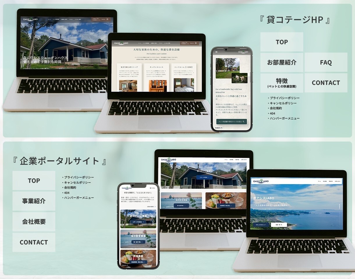 集客につながるSTUDIOホームページ制作します 集客につながるHPを構成から制作 イメージ3