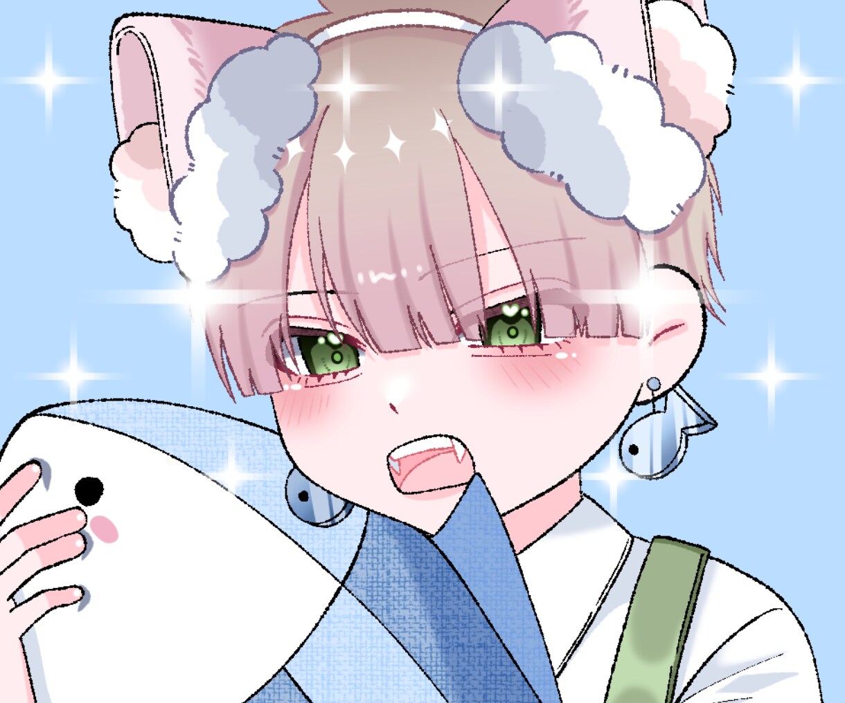 キラキラかわいいイラストを描きます お手頃価格でかわいいイラストをお届けします！！ イメージ1