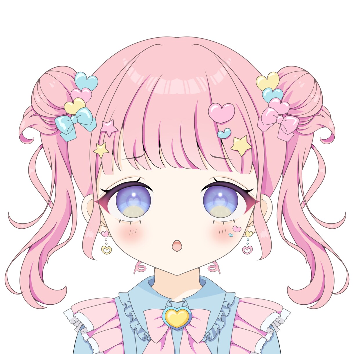 商用無料！格安でかわいい女の子アイコン描きます ラフなし背景なしだから手軽で安い！ イメージ6