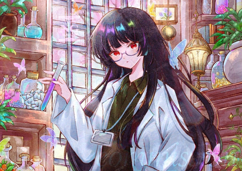 アイコン制作・ミニキャライラストお描きします 可愛い女の子・和風で儚いイラストetc... イメージ8