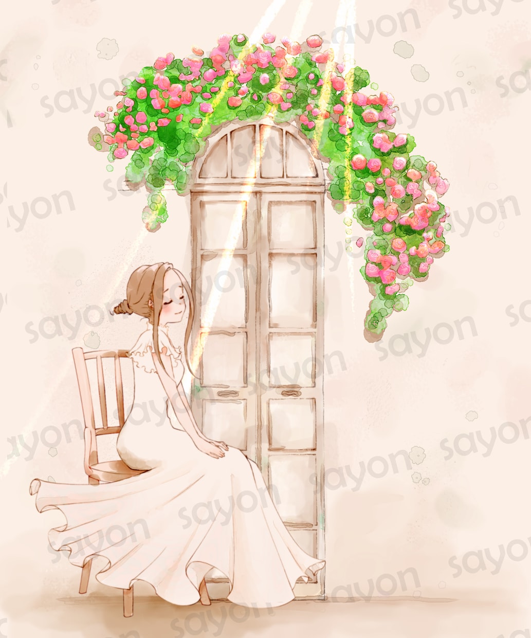 イラスト多数/完成品のイラストを販売しています ほのぼの・ほんわか一枚絵/アイコン・動画サムネなどに イメージ7