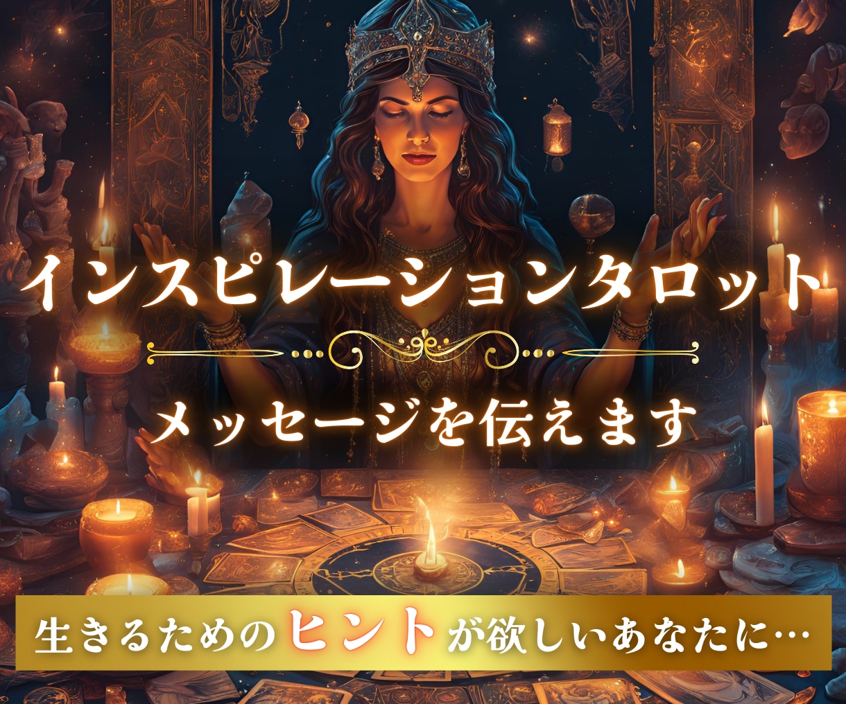インスピレーションタロット★メッセージを伝えます この先どうなるのかな？先行きが見えなくて不安なあなたに イメージ1