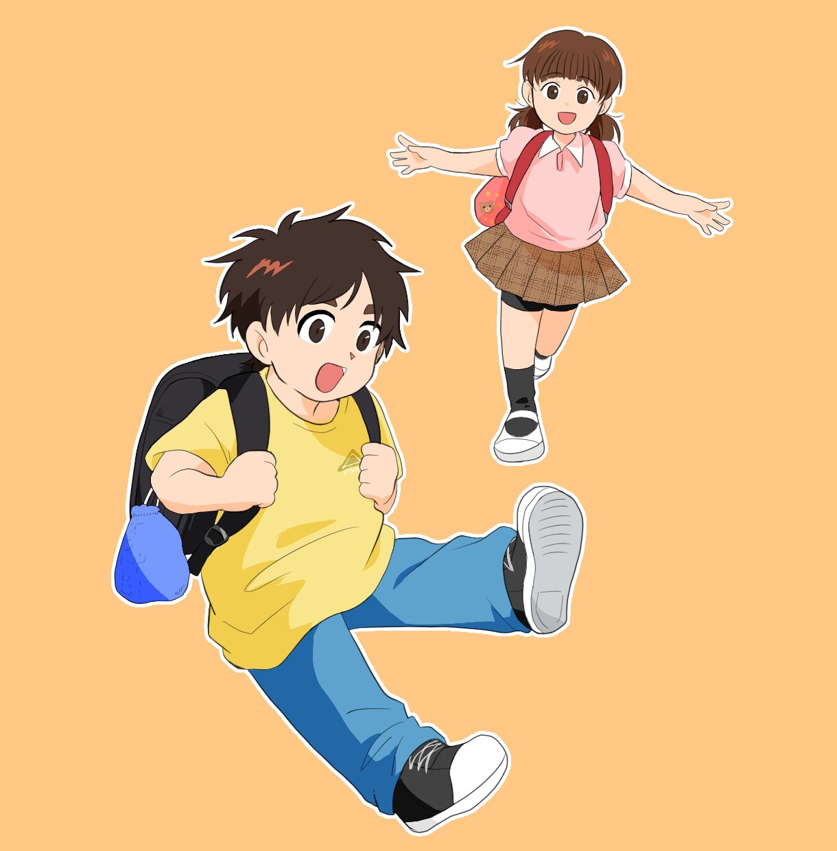 人物・キャラクターのカットイラストを制作します デフォルメから高等身まで対応◎用途に合わせたイラストを作成！ イメージ3