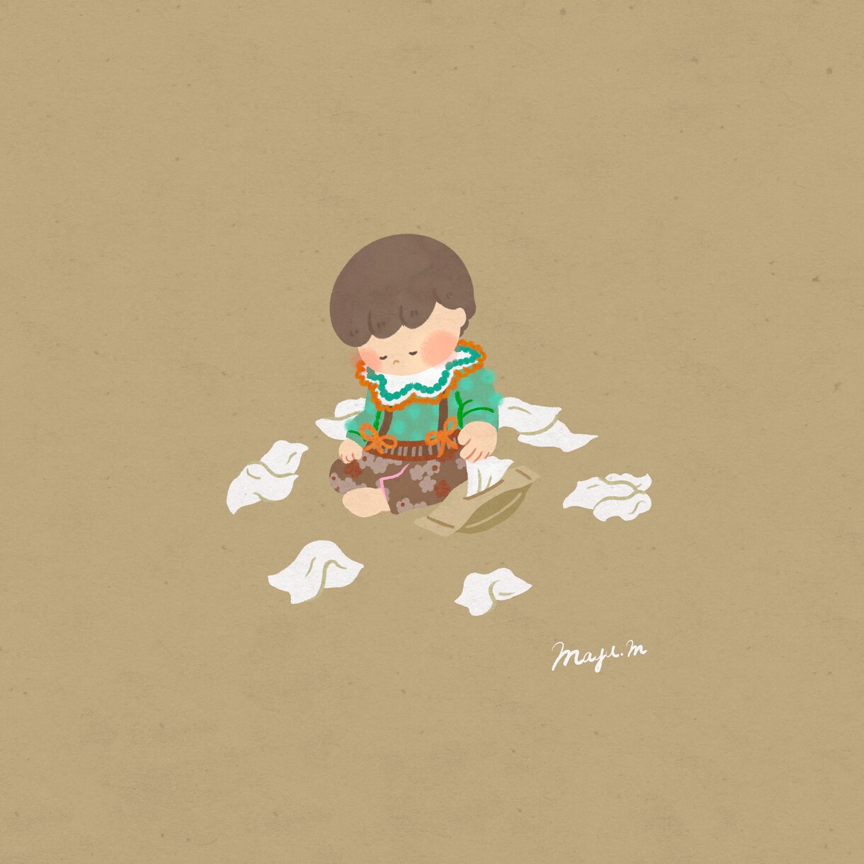 赤ちゃんイラスト描きます 赤ちゃんやお子様の似顔絵や挿絵を制作いたします。 イメージ8