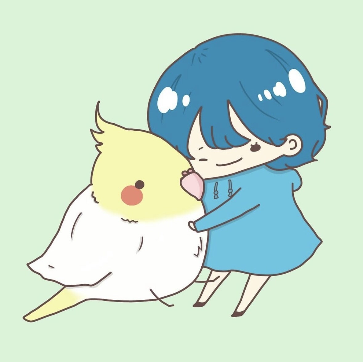 ほっこり癒されるアイコンイラスト描きます 見ると微笑むような、ゆるかわイラストはいかが？ˊᵕˋ イメージ5