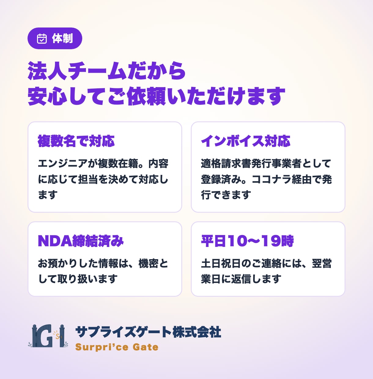 WordPressの保守・更新を月額で対応します 更新・バックアップ・表示確認｜インボイス対応の法人 イメージ5