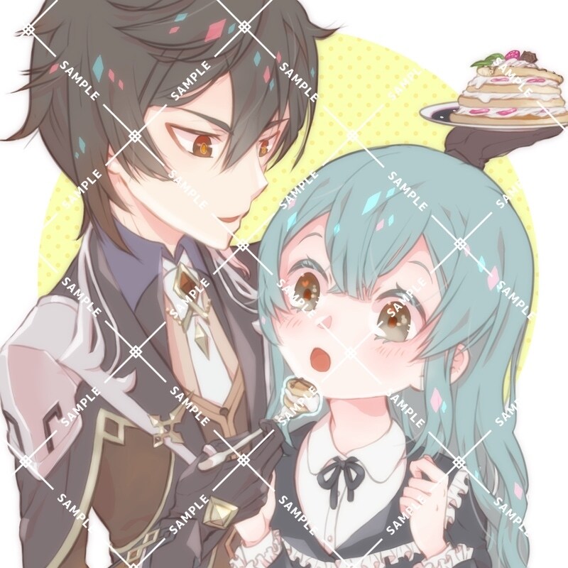 簡易版イラストなんでもかきます 2キャラ腰上まで定額なので夢絵にもおすすめ！ イメージ2
