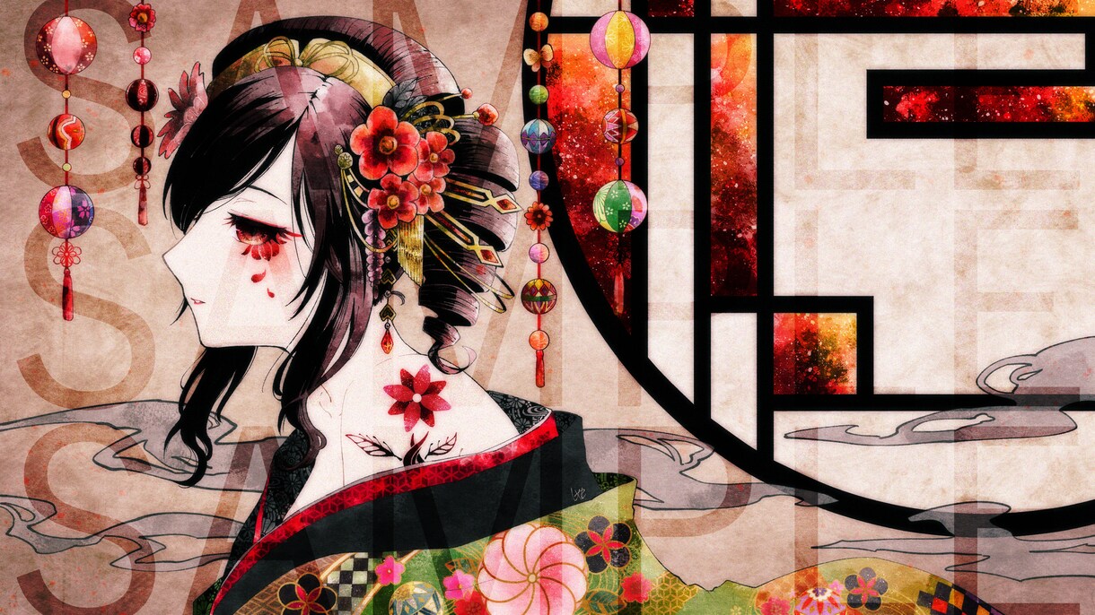 1枚絵、立ち絵等お描きします あなたのイメージを形にしてみませんか？ イメージ5
