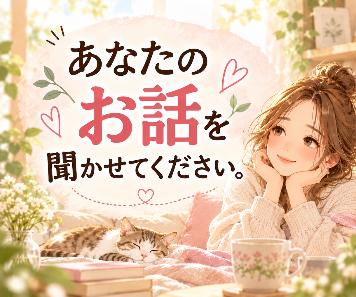 人間関係、生きづらさ、なんでも聞きます 悩み相談、愚痴、雑談、なんでもOk。安心を体験してみて イメージ4