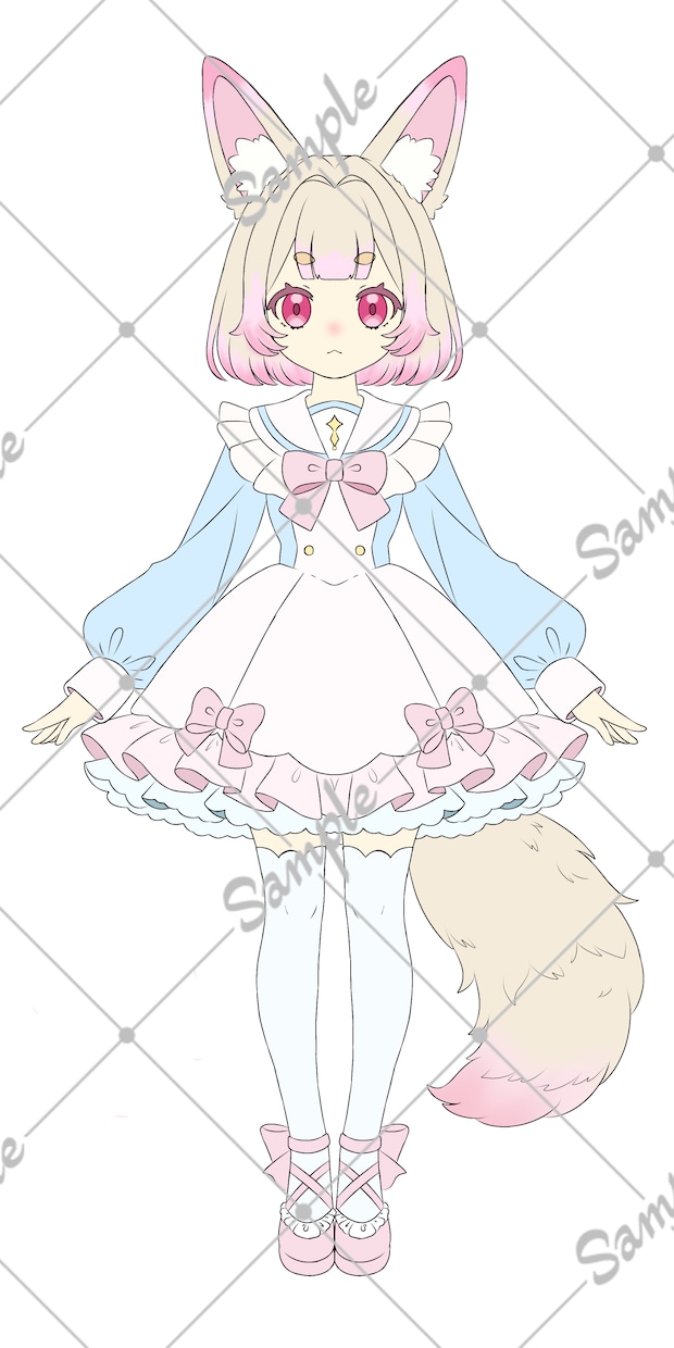 IRIAMで使える‼︎この子の魂募集してます IRIAM立ち絵（表情差分4個付き） イメージ1