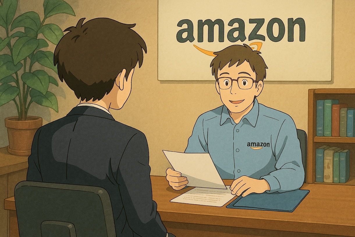 現役Amazon社員による模擬面接を行います 応募枠に求められるOLPをもとに模擬面接（1回）を行います イメージ1