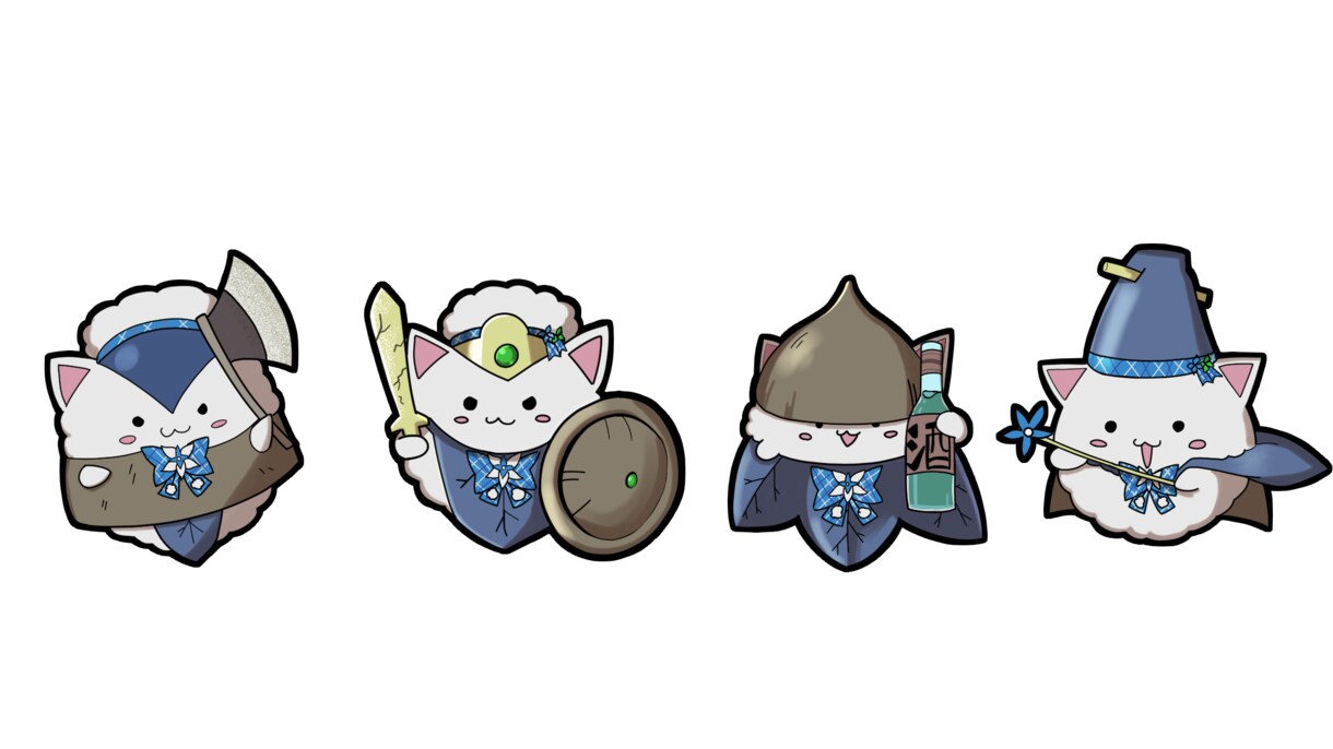 小さいサイズのアイコン描きます Twitter等のアイコン、ヘッダー画像など イメージ4
