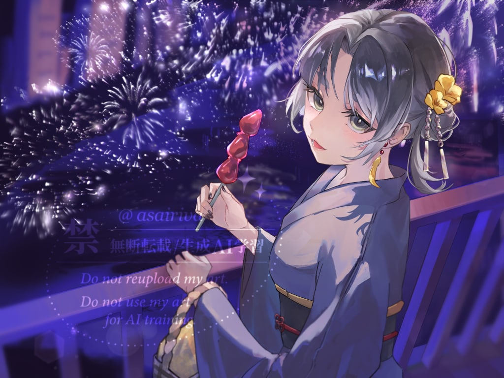 企業実績あり】厚塗りイラスト描きます 配信・音楽活動の世界観を形にするお手伝いをします イメージ2