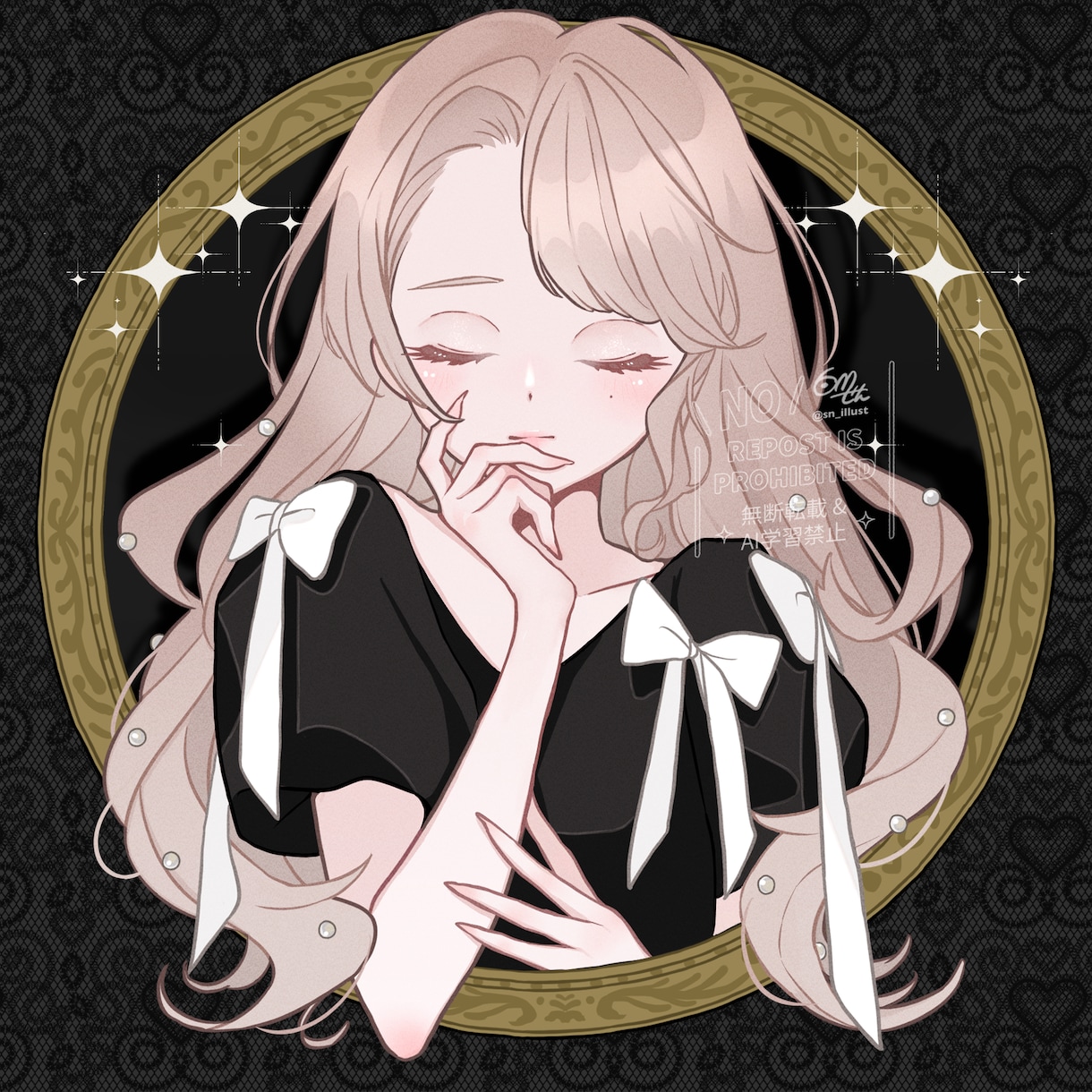 SNSアイコン描きます おしゃれでかわいいSNS映えする親しみやすいタッチで描きます イメージ5