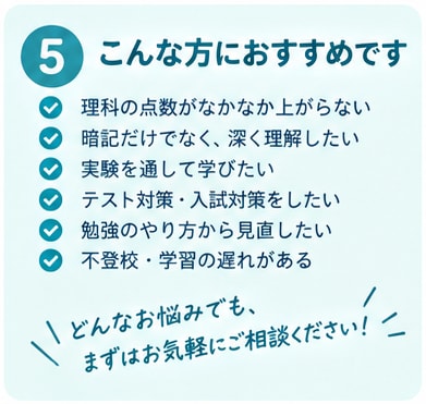 現役中学校教員兼個別指導塾塾長が中学理科を教えます 演示実験と丁寧な解説で理解を深めます イメージ6