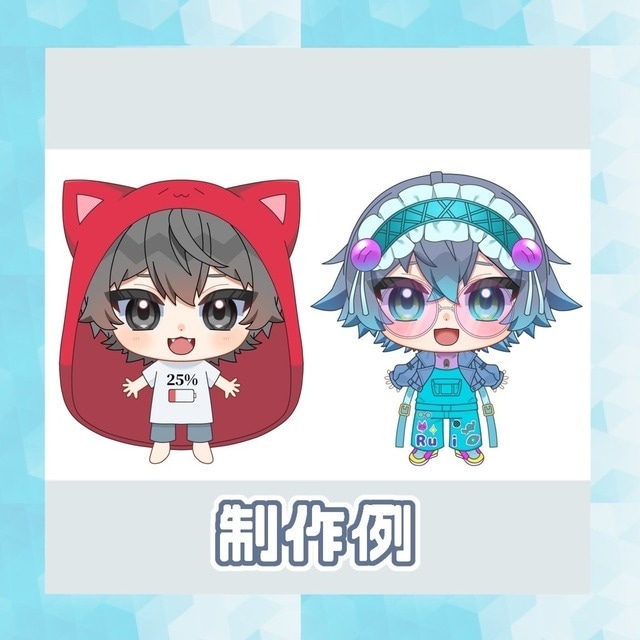 スピーディに可愛いミニモデル制作致します キャラデザ~モデリングまで！ぷにぷに最高に可愛いモデル イメージ2